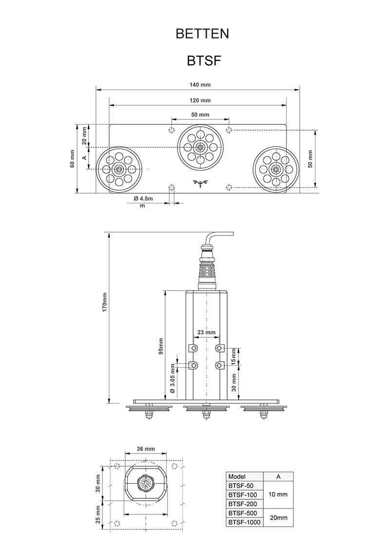 BTSF系列張力傳感器